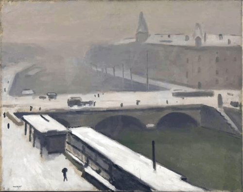 Winter by the Seine, by Albert Marquet